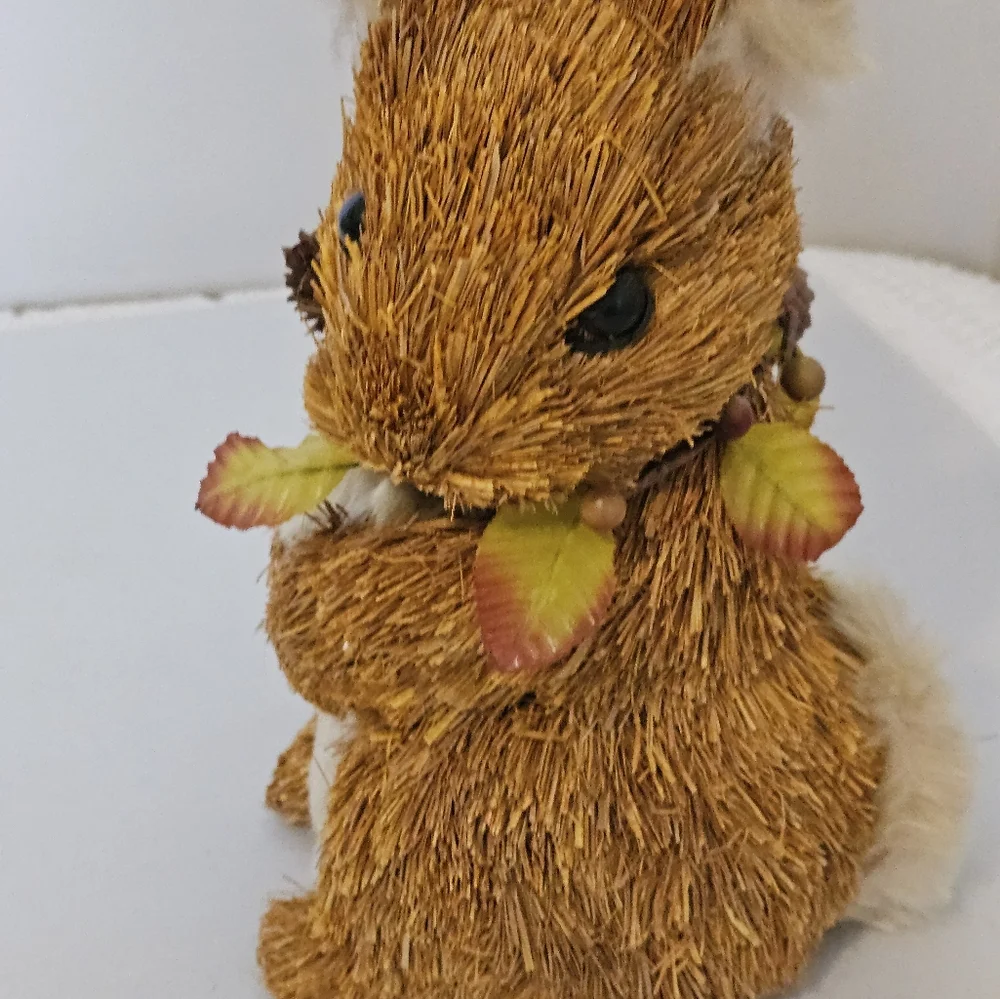 Charming Pier 1 Sisal Fall Bunny.